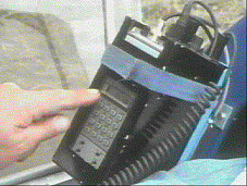 Rex's microlight uses radio navigation